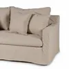 Sofá Summer con Funda - Tela Rústica - 2,5 cuerpos - TD5263-1636 (Capuccino) en Beige - Sillones y sofás, Uruguay | NYR, vista 5 de 5