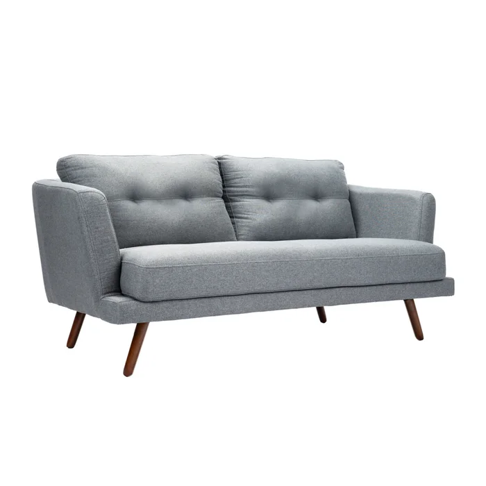 Sillón Sofá Triunfo 3 Cuerpos - Gris en Gris - Sillones y sofás, Uruguay | Rústico Hogar