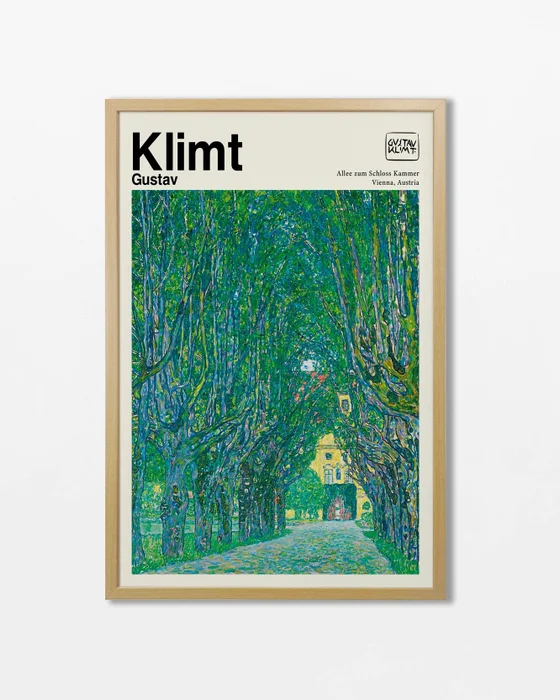 Gustav Klimt - Allee zum Schloss Kammer en Multicolor - Láminas, Uruguay | La Cuadrería