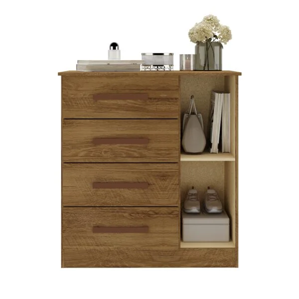 Cómoda CO14 L/Natural en Madera natural - Cómodas, Uruguay | Palermo Casa Deco, vista 2