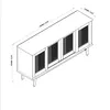 Buffet Rack Aparador Detroit - Aparadores y recibidores, Uruguay | Deluxe Home, vista 3 de 12
