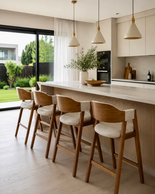 BANQUETA ZENIT en Beige - Muebles, Uruguay | Indrana, vista 4