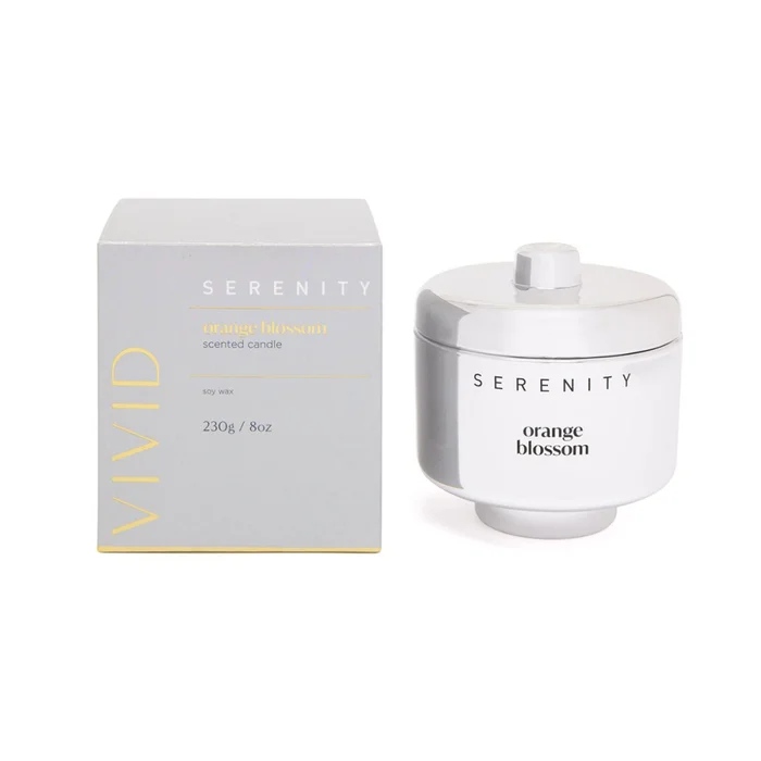 VELA SERENITY 230G NARANJA PERSA Y CASSIS en Naranja - Velas y Portavelas, Uruguay | Koz