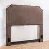 Respaldo Tapizado En Tela Linen - Marrón en Marrón - Dormitorio, Uruguay | Aihaus, vista 2 de 3