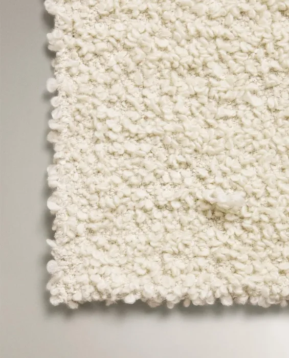 ALFOMBRA LANA BOUCLÉ en Blanco - Alfombras, Uruguay | Zara Home, vista 2