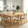 Mesa de comedor Madera Maciza Toronto 140 cm - Línea Serena en Madera natural - Mesas de comedor, Uruguay | Ecowood, vista 3 de 4