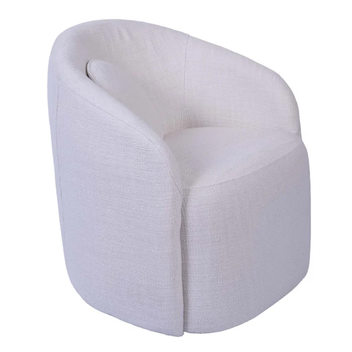 Butaca Giratoria Tela Natural-beige Paris Natural en Beige - Sillones y sofás, Uruguay | Divino, vista 3