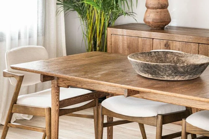 MESA COMEDOR MILANO - ROBLE - 1.90 X 0.90 MTS en Marrón - Mesas de comedor, Uruguay | La Iberica, vista 10