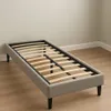 Cama box 1 plaza en Gris - Dormitorio, Uruguay | La Cueva Muebles, vista 4 de 4