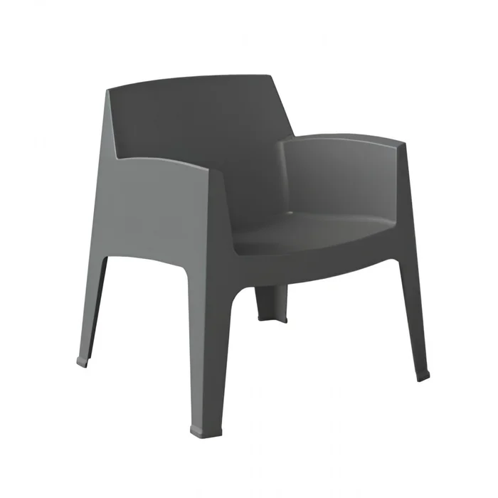 Silla de Exterior Master - Negro en Negro - Muebles para el exterior, Uruguay | Rústico Hogar, vista 2