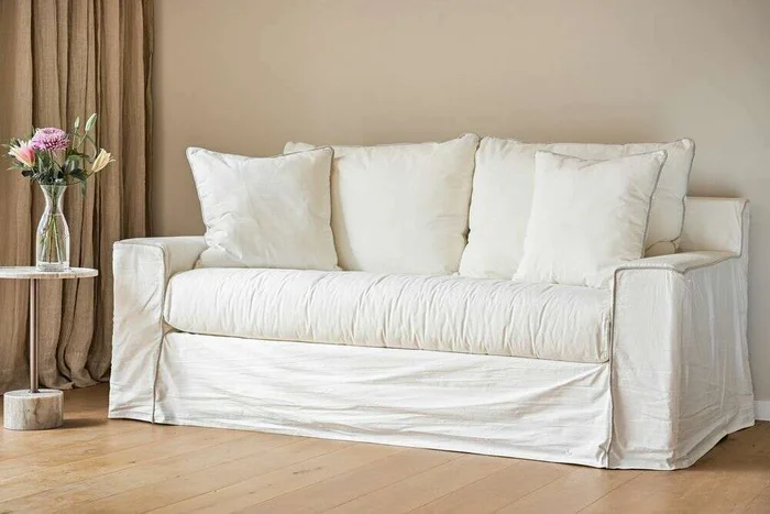 SILLON AZUR - TUSSOR Y LINO en Blanco - Sillones y sofás, Uruguay | La Iberica