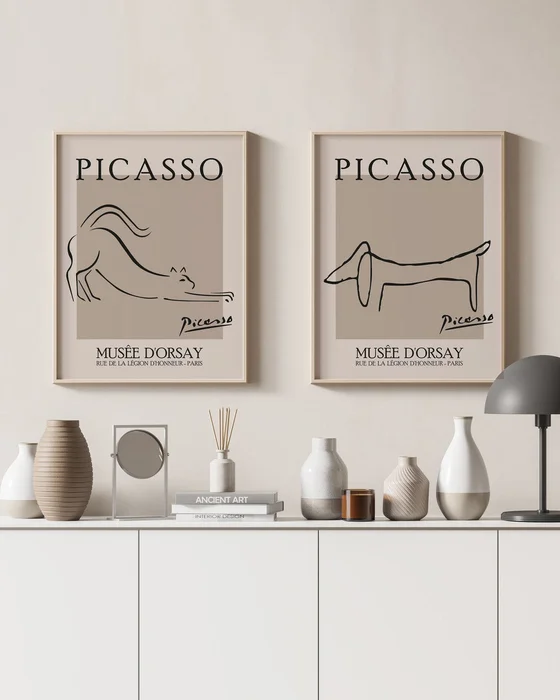 Picasso - Perro & Gato - Láminas, Uruguay | La Cuadrería