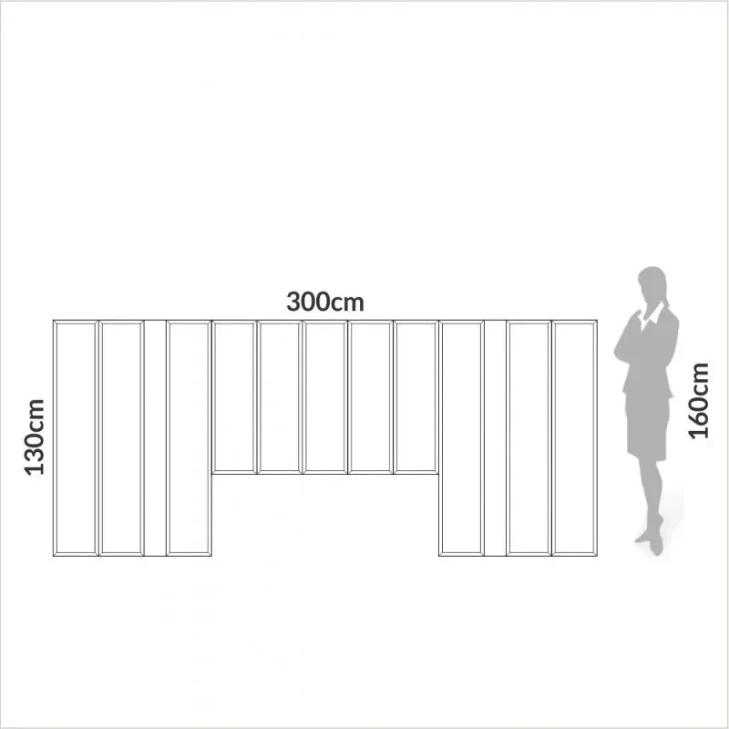 Respaldo de cama Lorena 300CM - Lino en Gris - Respaldos de cama, Uruguay | Balton, vista 6