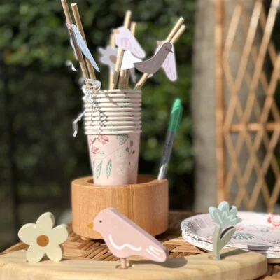 Contenedor de vasos de madera en Rosa - Decoración, Uruguay | Dreams On Time, vista 2