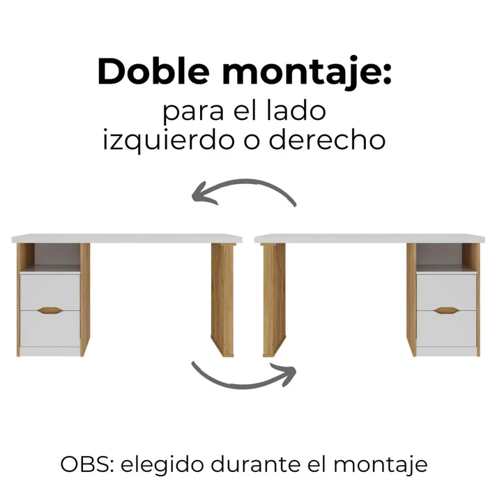Escritorio Mdf Nina - Escritorios, Uruguay | Divino, vista 7