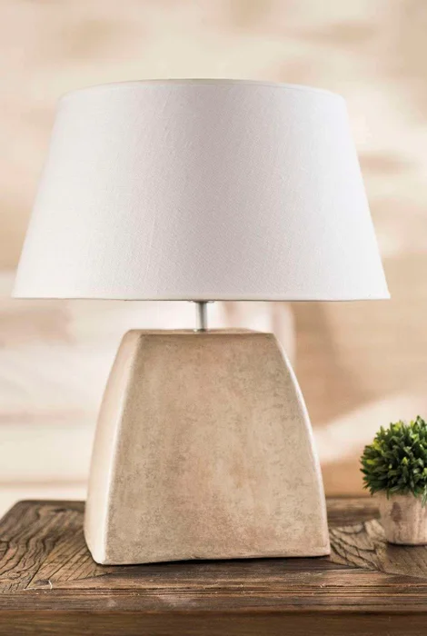 LAMPARA CEMENTO en Beige - Lámparas colgantes, Uruguay | La Iberica