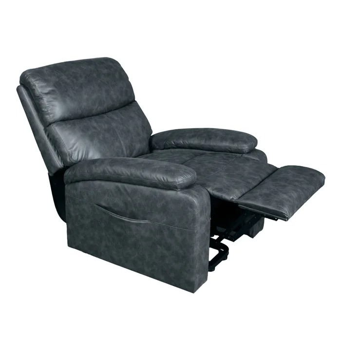 Recliner C/lift 1 Cuerpo Tela Gris Dublin Grafito en Gris - Sillones y sofás, Uruguay | Divino, vista 5