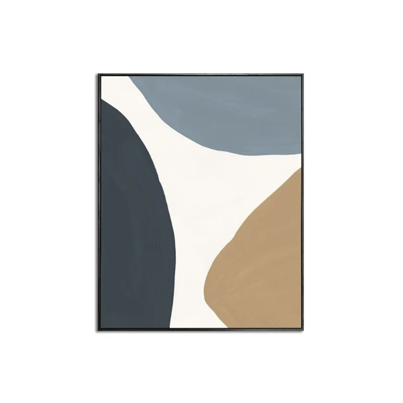 CUADRO CANVAS 40x50cm MARCO FORMAS 1 - Decoración de pared, Uruguay | Koz