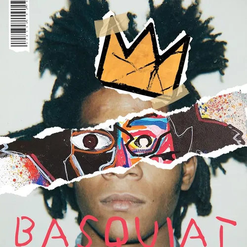 Jean-Michel Basquiat Crown en Multicolor - Láminas, Uruguay | Mara Estudio