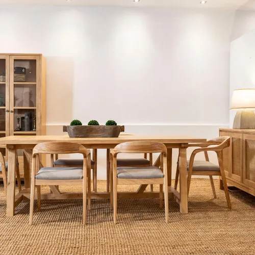 Mesa Comedor Mia en Marrón - Mesas de comedor, Uruguay | Marvic