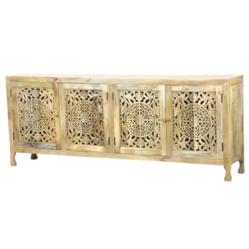 A-55b Aparador 230x40x90 en Madera natural - Aparadores y recibidores, Uruguay | Victoriana