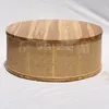 Mesa ratona en teca y esterilla cuadriculada en Madera natural - Mesas de living, Uruguay | Entrecasa, vista 2 de 2