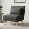 Sillon cama Trifold 1 cuerpo - Gris en Gris, Uruguay | La Cueva Muebles, vista 1 de 18