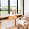 ESCRITORIO NORDICO - OLMO NATURAL - Escritorios y sillas de escritorio, Uruguay | La Iberica, vista 13 de 16
