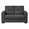 Sofá 2 cuerpos 1.35mts - Tela Pet Friendly Gris en Gris - Sillones y sofás, Uruguay | Champagne Home, vista 4 de 4
