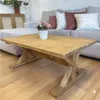 Mesa de living rustica 110cm — Serra Amoblamientos en Madera natural - Mesas de living, Uruguay | Serra Amoblamientos, vista 2 de 4