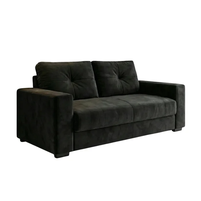 Sillón 3 Cuerpos Barcelona - Negro en Negro - Sillones y sofás, Uruguay | Ecowood, vista 2