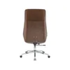 Asiento Gerencial Alto Madera-y-pu Natural-beige Zen en Beige - Escritorios y sillas de escritorio, Uruguay | Divino, vista 5 de 5