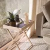 Mesa auxiliar SERUP 40x52 natural en Madera natural - Mesas de arrimo, Uruguay | JYSK, vista 2 de 5