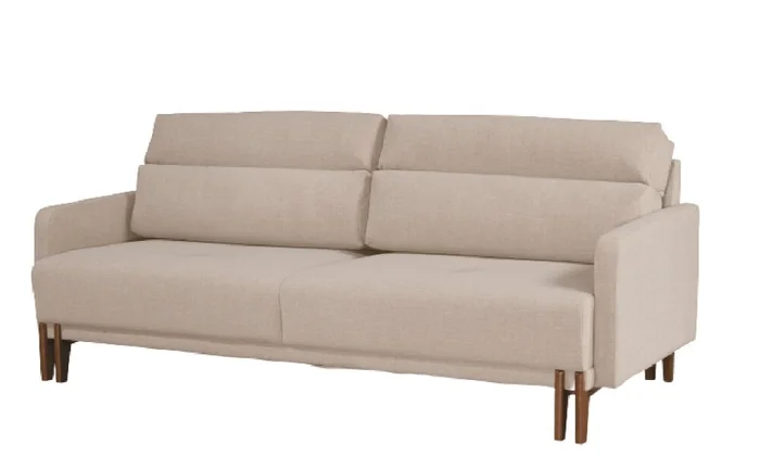 Sofá 3 cps DONNA - Beige en Beige - Sillones y sofás, Uruguay | Finkel