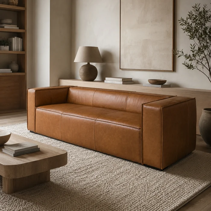 Sofa Camille 2,28mt en Marrón - Sillones y sofás, Uruguay | Casa Brava