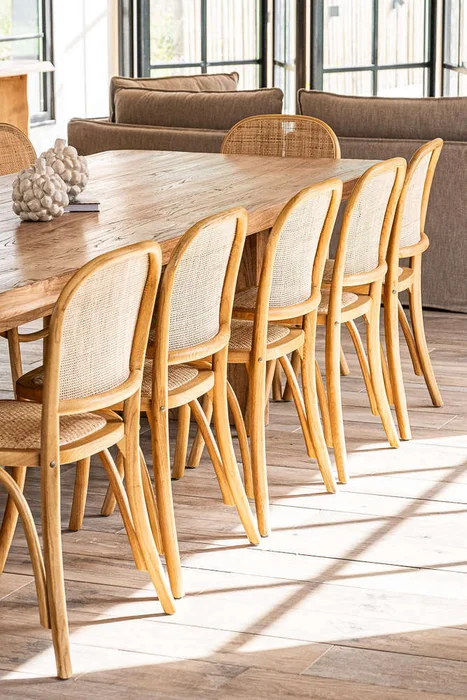 MESA COMEDOR ATHENA - 3.00 X 1.00 MTS en Madera natural - Mesas de comedor, Uruguay | La Iberica, vista 17
