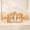 Mesa de comedor Paul en Madera natural - Mesas de comedor, Uruguay | Satec, vista 5 de 5