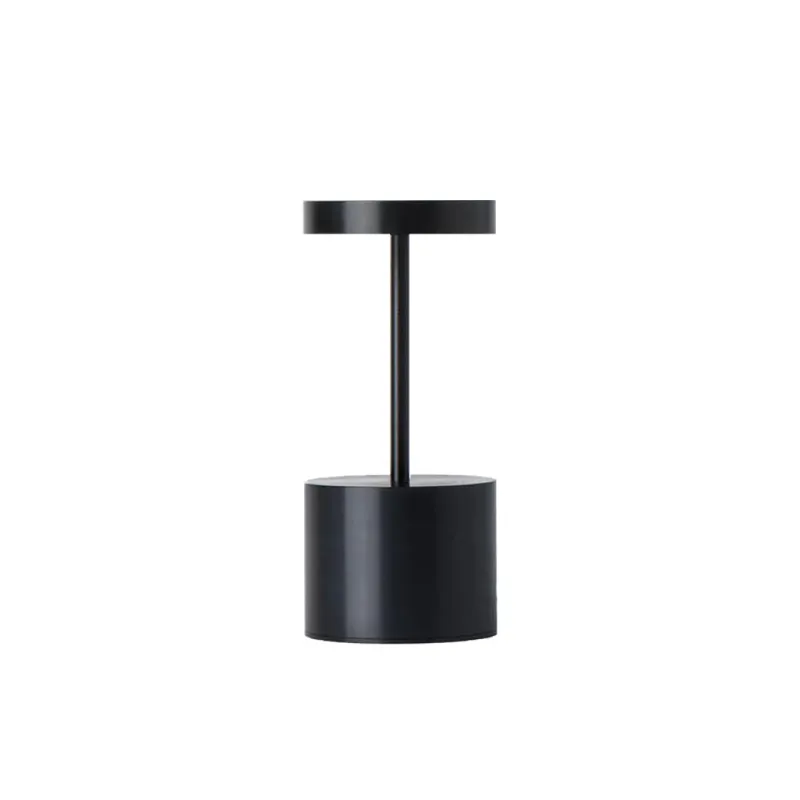 Lampara de mesa Nano Nini Recargable Dimerizable Negra en Negro - Lámparas de mesa, Uruguay | Serlux