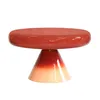 Mesa Ratona Metal Naranja Saggita Terracot en TERRACOT - Mesas de living, Uruguay | Divino, vista 2 de 4