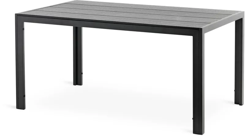 Mesa de jardín MADERUP A90xL150 negro en Negro, Uruguay | JYSK