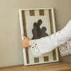Cuadro PIQ Orgánico Camel en Beige - Decoración de pared, Uruguay | De Arcos, vista 2 de 3