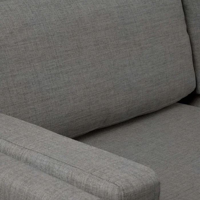 Sillón 2 Cuerpos Tela-premium Gris Luxor Premium Easy Clean Gris Osc en Gris - Sillones y sofás, Uruguay | Divino, vista 6