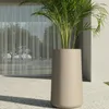 Macetero Gota 70 Beige Alto 55cm x 35cm Ancho Boca x Diam Base 40cm, 70 lts en Beige - Macetas, Uruguay | Champagne Home, vista 2 de 3