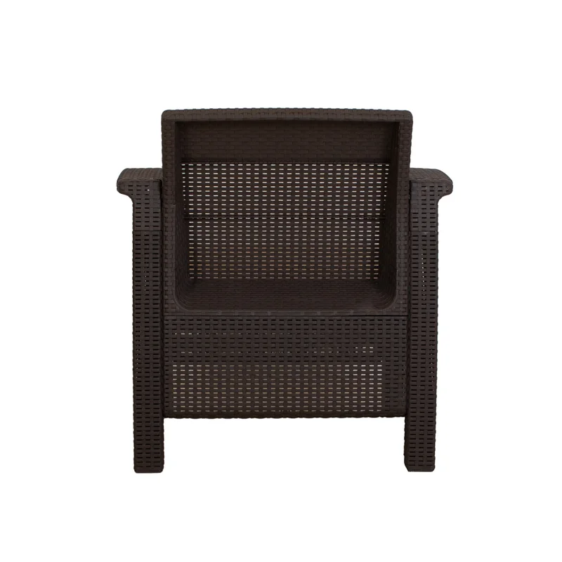 Set Living Exterior Polipropileno Marron Turim en Marrón - Muebles para el exterior, Uruguay | Divino, vista 6