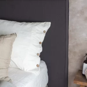 Respaldo con funda diseño fuelle en Beige - Dormitorio, Uruguay | Pieza Clave, vista 7