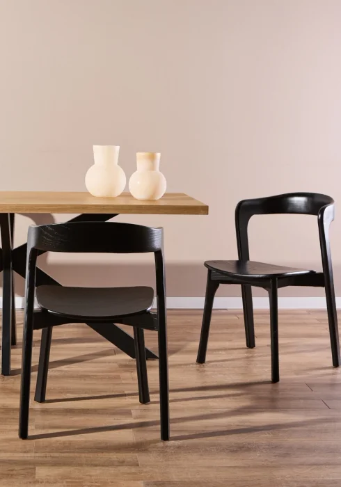 Silla De Comedor Berta Negra en Negro - Sillas, Uruguay | Berna Home, vista 5