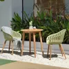 Mesa Redonda Exterior - Santorini - 66cm en Madera natural - Mesas de comedor, Uruguay | Ecowood, vista 2 de 5