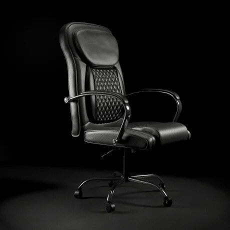 Silla de oficina Stratus 360 Negra en Negro - Sillas de escritorio, Uruguay | La Cueva Muebles, vista 8