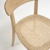 Silla Romane madera de haya acabado natural y chapa de fresno y ratán en Madera natural - Sillas, Uruguay | Kavehome, vista 6 de 10