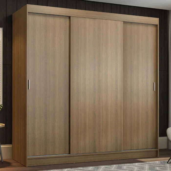Ropero Placard Matrimonial Reno 180CM Pareja 3 Puertas Corredizas en Multicolor - Roperos y placares, Uruguay | Balton, vista 15